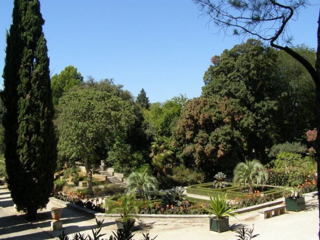 Jardin des Plantes em Montpellier