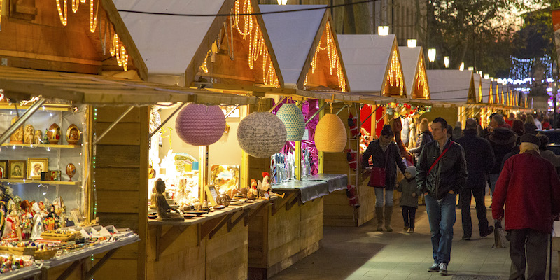 Mercado de Natal em Aix