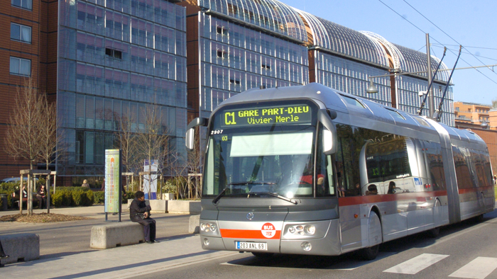 Onibus em Lyon