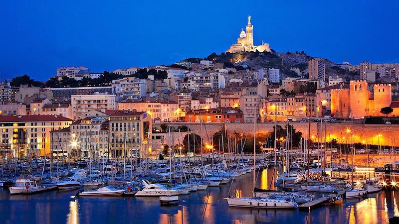 Vista de Marselha