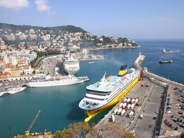 Principais destinos de ferry saindo da França