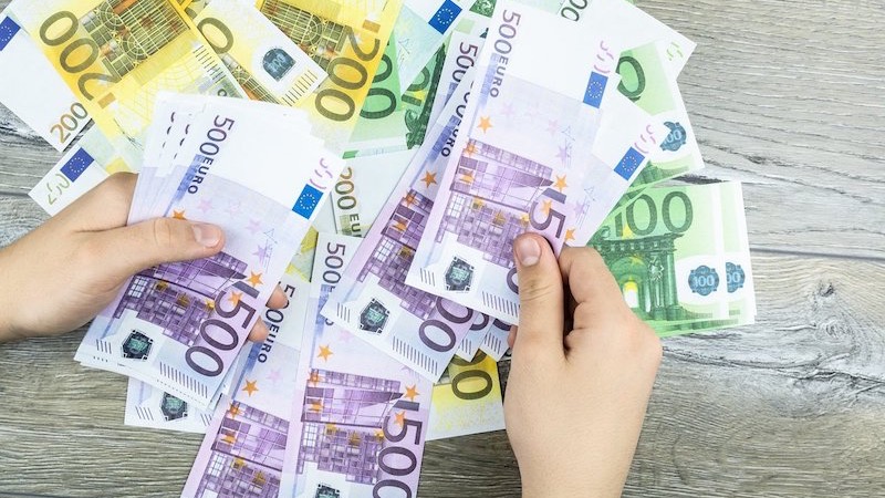 Contando euros na França