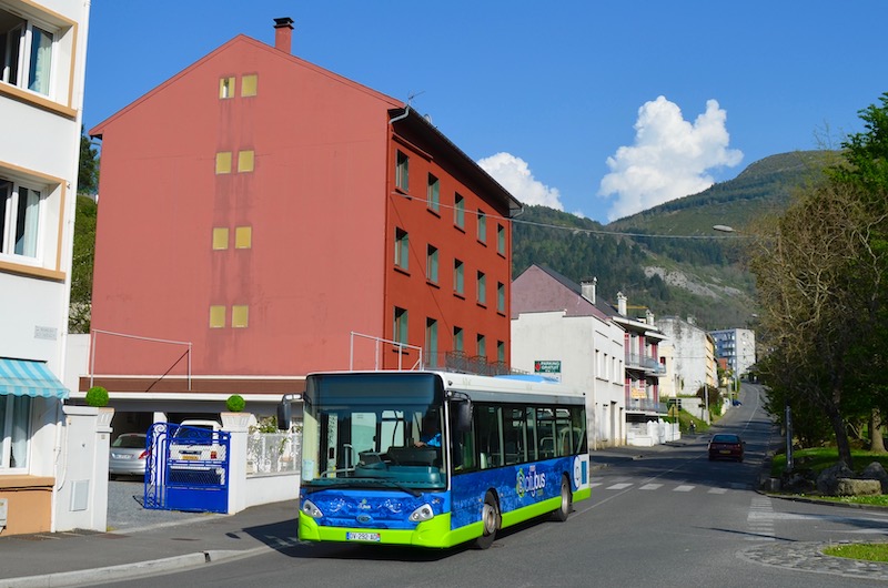 Ônibus em Lourdes