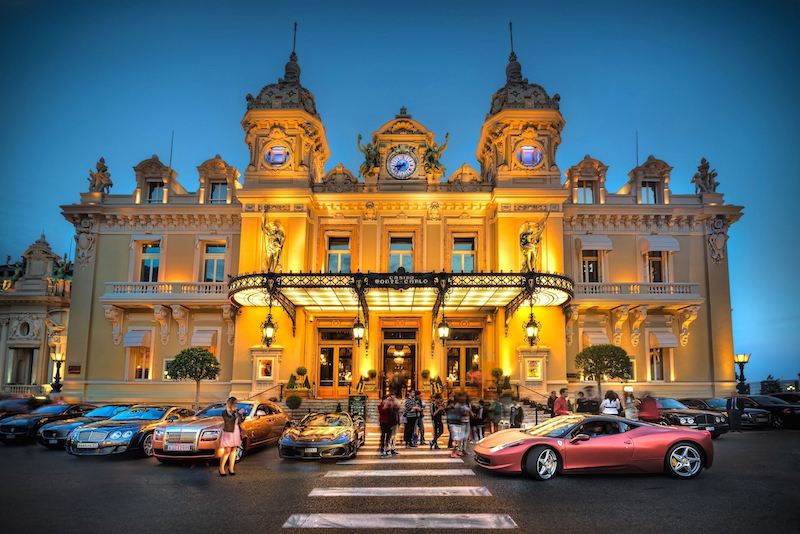 Fachada do Casino Monte Carlo em Mônaco