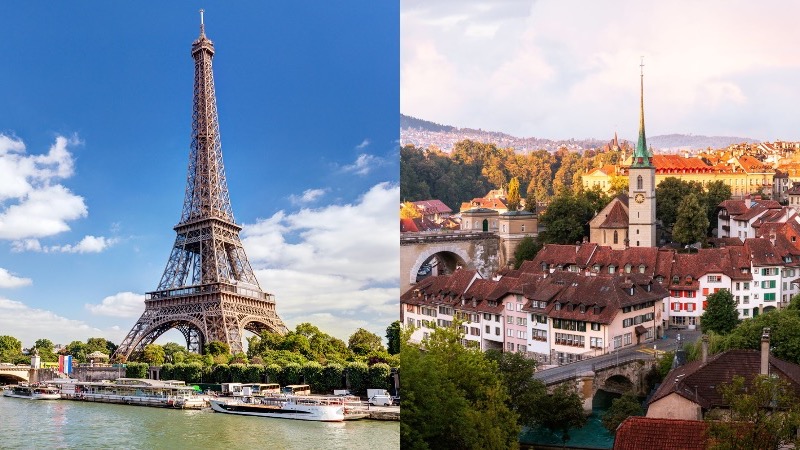 Paris e Berna