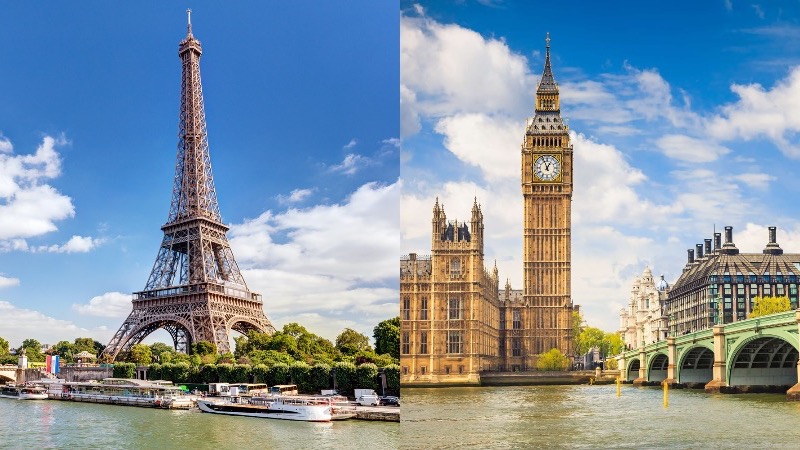 Paris e Londres