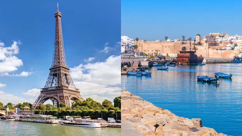 Paris e Rabat