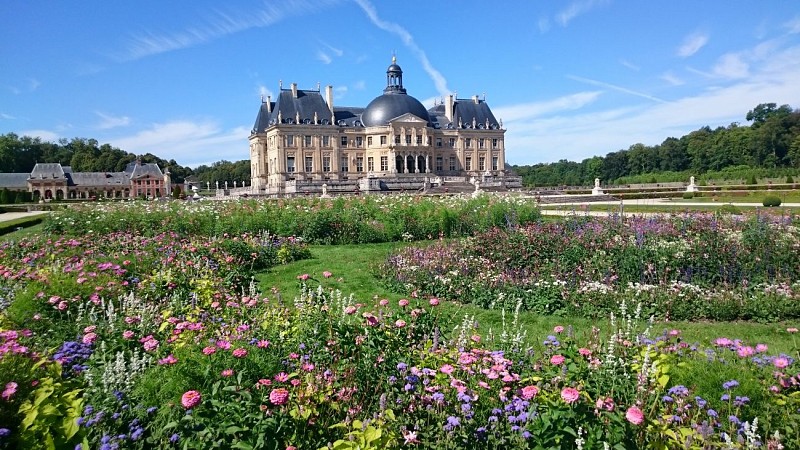Castelo de Vaux-le-Vicomte em Paris