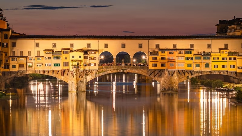 Ponte Vecchio na Itália