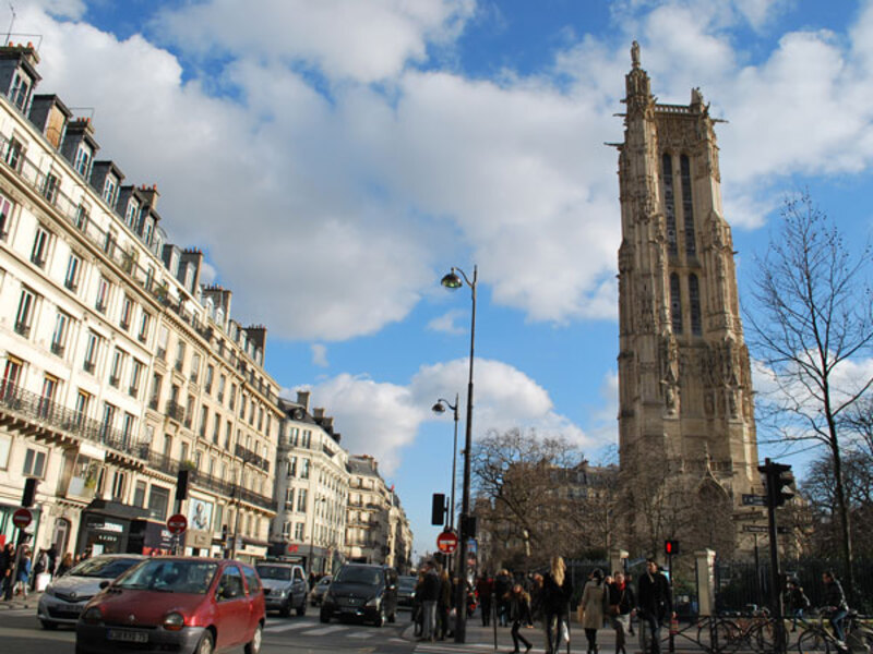 Torre Saint Jacques em Paris